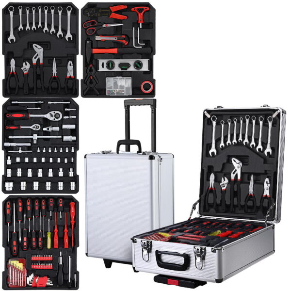 Mechanics Tool Kit 786pc Trolley Case Chrome Vanadium Portable DIY Set