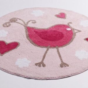 Tweetie Bird Kids Large Round Floor Rug by