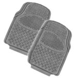 VELOCITY 2-Piece Car Mat - GREY [Rubber]