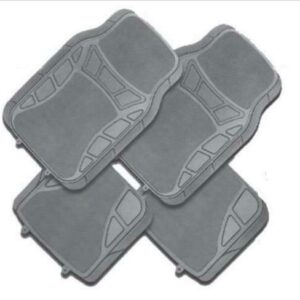 Matrix 4-Piece Car Mat - Grey