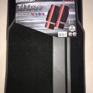 TITAN 4-Piece Car Mat - GREY