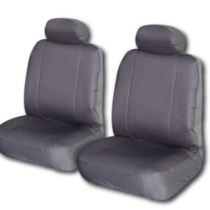 Challenger Canvas Seat Covers - For Nissan Frontier Single Cab (1997-2005)