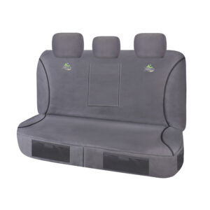 Seat Covers for MAZDA BT50 UR SERIES 09/2015 - ON DUAL CAB REAR BENCH WITH A/REST CHARCOAL TRAILBLAZER