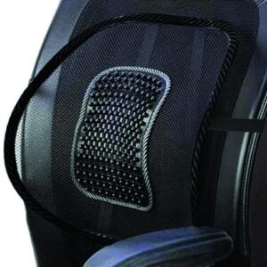 Universal Mesh Back Support With Beaded Centre