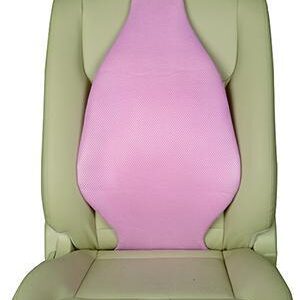 Universal Seat Cover Cushion Back Lumbar Support THE AIR SEAT New PINK X 2