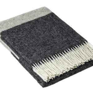 Brighton Throw - 100% NZ Wool - Monochrome