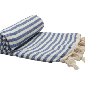 PORTSEA TURKISH COTTON TOWEL - DENIM