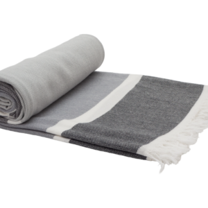 SORRENTO TURKISH COTTON TOWEL - MONOCHROME