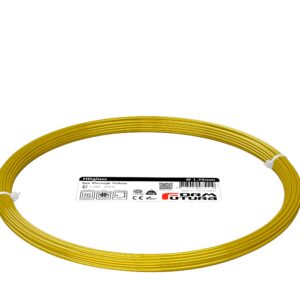 PETG Filament HDglass 1.75mm See Through Yellow 50 gram 3D Printer Filament