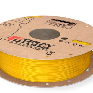 PETG Filament HDglass 1.75mm See Through Yellow 750 gram 3D Printer Filament