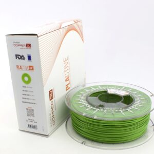 PLA Filament Copper 3D  - Innovative Antibacterial 1.75mm 750gram Apple Green Color 3D Printer Filament