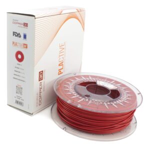 PLA Filament Copper 3D  - Innovative Antibacterial 1.75mm 50gram Classic Red Color 3D Printer Filament