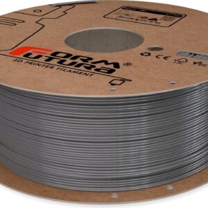 Glass feel recycled PETG Filament ReForm - rPET 1.75mm 1000 gram Silver 3D Printer Filament