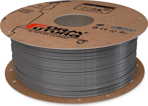 Glass feel recycled PETG Filament ReForm - rPET 1.75mm 1000 gram Silver 3D Printer Filament