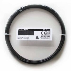 Carbon Fibre PETG Filament CarbonFil 2.85mm Black 50 gram 3D Printer Filament