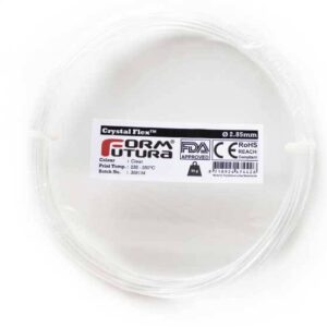 SBC Flexi Filament Crystal Flex 2.85mm Clear 50 gram 3D Printer Filament