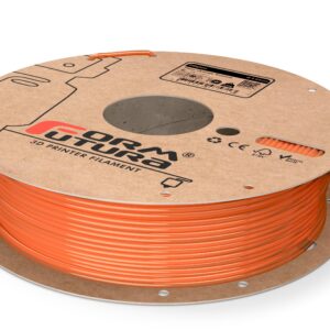 PETG Filament HDglass 2.85mm Fluor Orange Stained 750 gram 3D Printer Filament