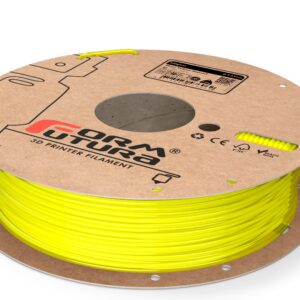 PETG Filament HDglass 2.85mm Fluor Yellow Stained 750 gram 3D Printer Filament