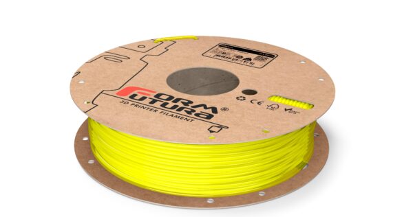 PETG Filament HDglass 2.85mm Fluor Yellow Stained 750 gram 3D Printer Filament