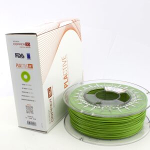 PLA Filament Copper 3D  - Innovative Antibacterial 2.85mm 750gram Apple Green Color 3D Printer Filament