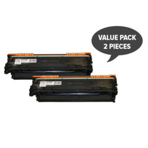 Compatible 2 x CE270A 650A Black Cart 322 Premium  Toner