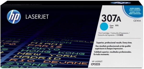 CE741A 307A Cyan Premium  Toner Cartridge