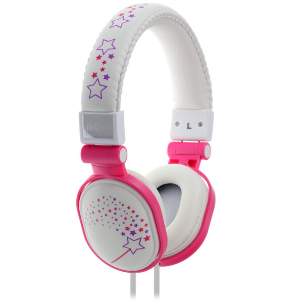 Popper - Sparkles White soft cushioned premium DJ  headphone