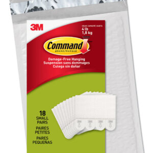 Command PH202-18NA Value Pack Picture Hanging Strips  Small  White