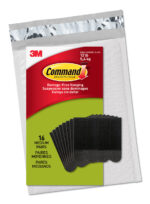 Command PH204BLK-16NA Value Pack Picture Hanging Strips  Medium  Black