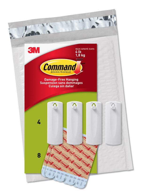 Command Sawtooth Picture Value Pack  4 Hangers and 8 Strips  PH040-4NA