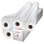 A1  BOND PAPER 80GSM 594MM X 50M BOX OF 4 ROLLS FOR 24 TECHNICAL PRINTERS