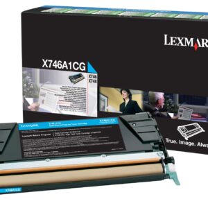 X746 X748 CYAN TONER 7K RETURN PROGRAM