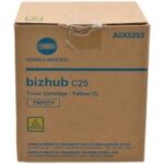 BIZHUB C25 TNP27 YELLOW TONER - 6K