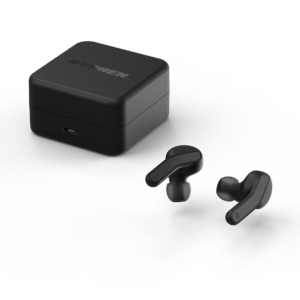 HYPHEN Wireless Earbuds Bluetooth Headphone Black color