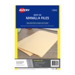 Manilla Folder Buff A4 Pack of 20