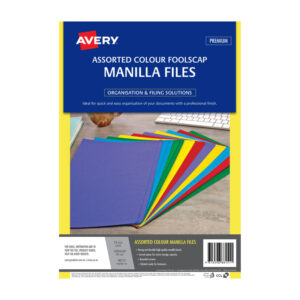 Manilla Folder Assorted FC Pack of 10