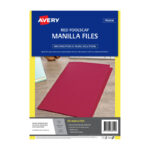 Manilla Folder Red FC Pack of 20