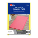 Manilla Folder Pink FC Pack of 20