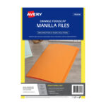 Manilla Folder Orng FC Pack of 20