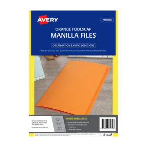 Manilla Folder Orng FC Pack of 20