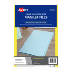 Manilla Folder LBlue FC Pack of 20