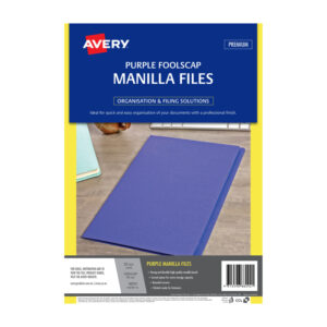 Manilla Folder Prpl FC Pack of 20