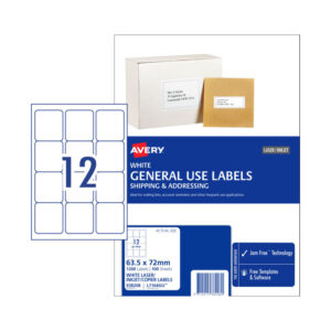 Gen Label L7164GU 12Up Pack of 100