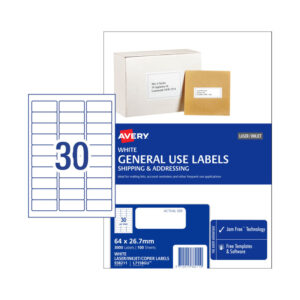 Gen Label L7158GU 30Up Bx100