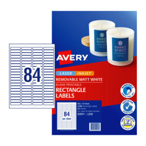 Label Rmvb L7656REV 84Up Pack of 25