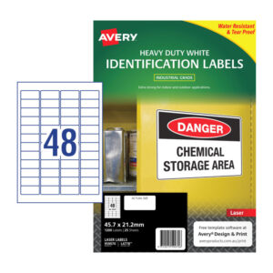 Laser Label HD L4778 48Up Pack of 25