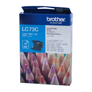 LC-73C Cyan High Yield Ink - DCP-J525W/J725DW/J925DW  MFC-J6510DW/J6710DW/J6910DW/J5910DW/J430W/J432W/J625DW/J825DW - up to 600 pages