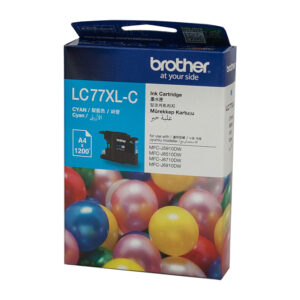 LC-77XLC Cyan Super High Yield Ink Cartridge - MFC-J6510DW/J6710DW/J6910DW/J5910DW - up to 1200 pages