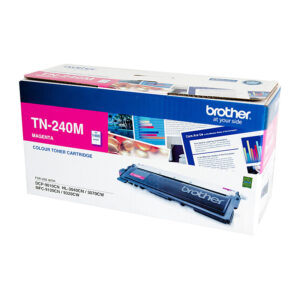 TN-240M Colour Laser Toner- Magenta  HL-3040CN/3045CN/3070CW/3075CW  DCP-9010CN  MFC-9120CN/9125CN/9320CW/9325CW - up to 1400 pages