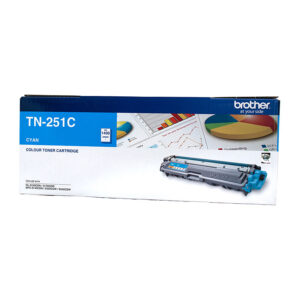 TN-251C Colour Laser Toner - Cyan  HL-3150CDN/3170CDW/MFC-9140CDN/9330CDW/9335CDW/9340CDW /DCP-9015CDW1 400 Pages